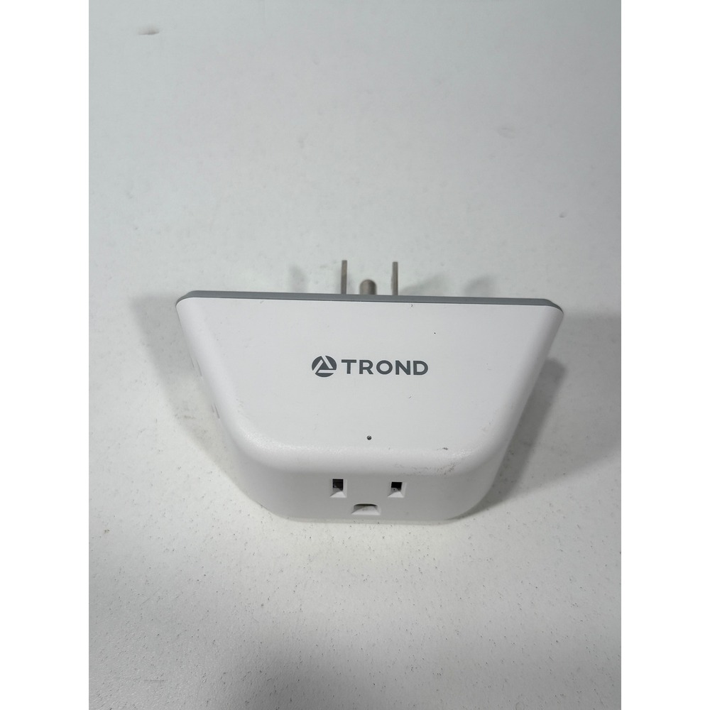 TROND Multi Plug Outlet Extender Wall Adapter TD-EA-US13 White Gray